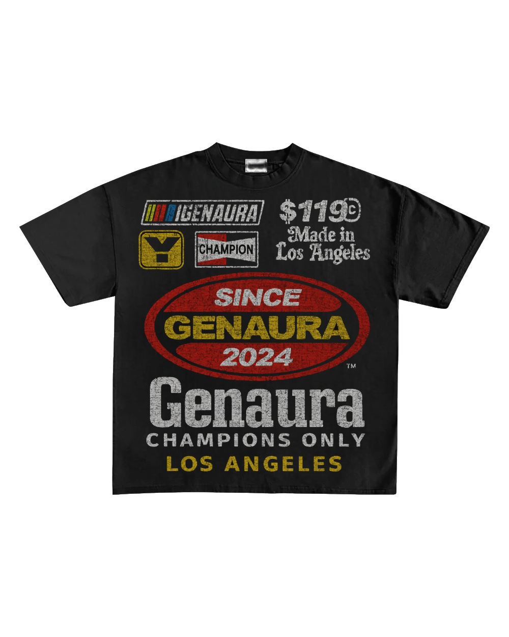 GENAURA CHAMPION ONLY OVERSIZED TEE